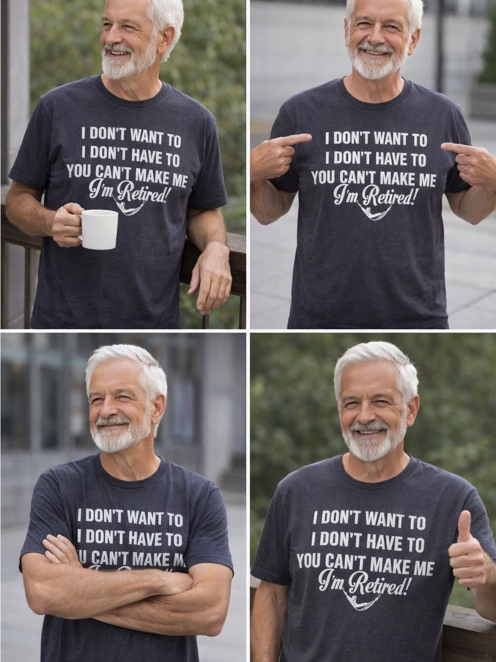 Teespring Unisex I'm Retired Graphic Tee Size Medium